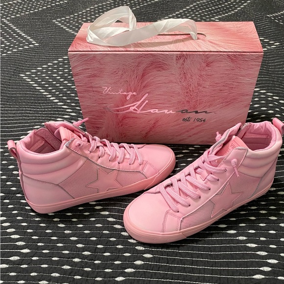 Vintage Havana Shoes New Vintage Havana Pink Sneakers Poshmark